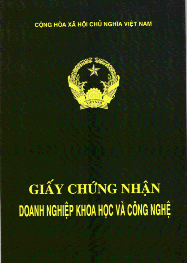 Giấy Chứng Nhận Doanh Nghiệp Khoa Học Và Công Nghệ