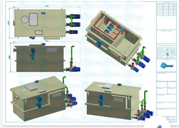 Máy tách mỡ tiêu chuẩn Đức cho nhà hàng 5 Sao